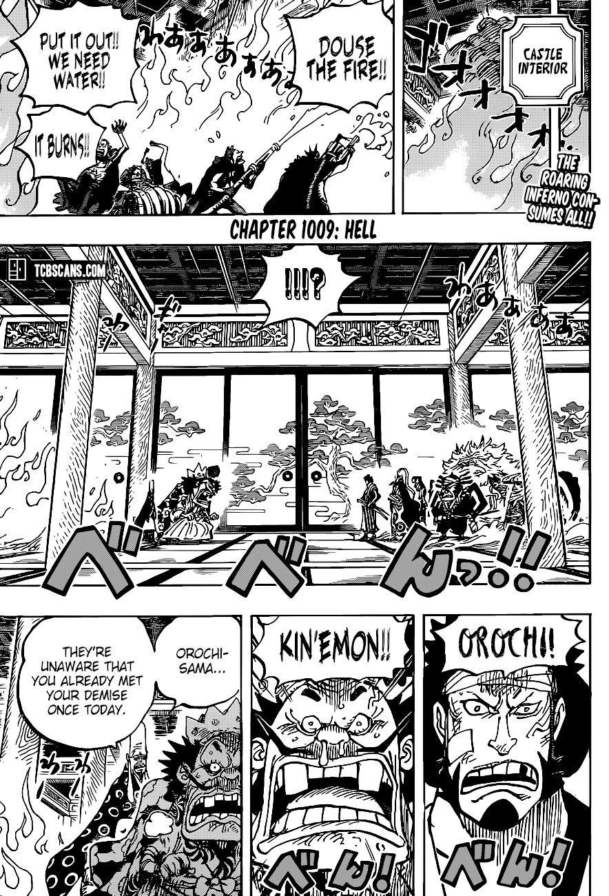 One Piece - Chapter 1009 Page 3