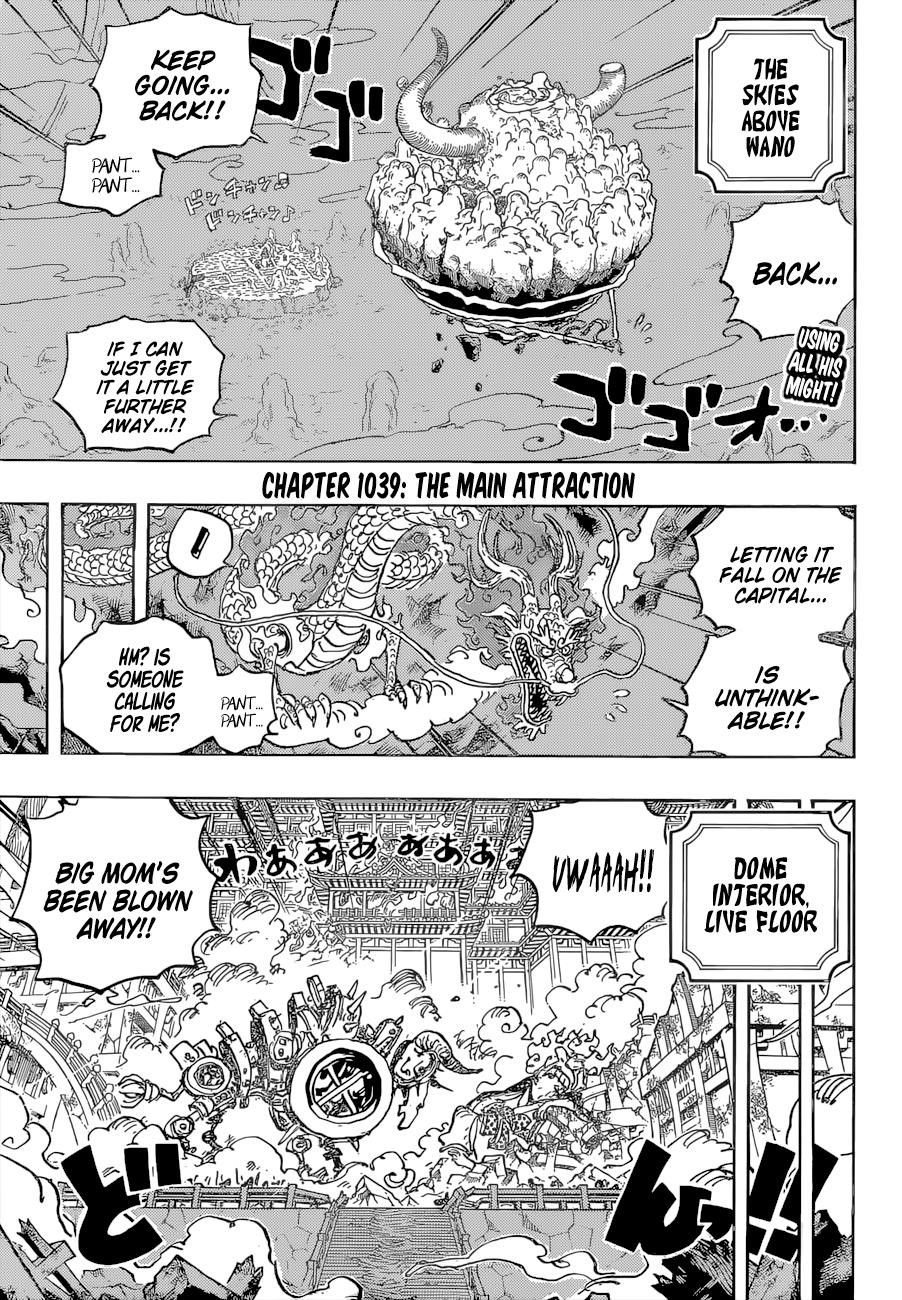 One Piece - Chapter 1039 Page 3