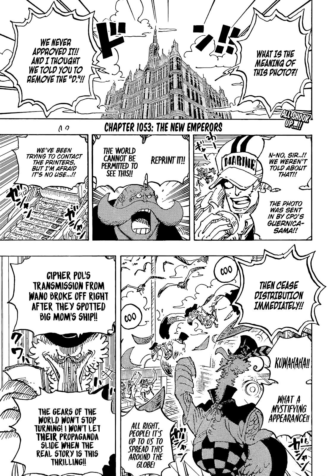 One Piece - Chapter 1053 Page 3