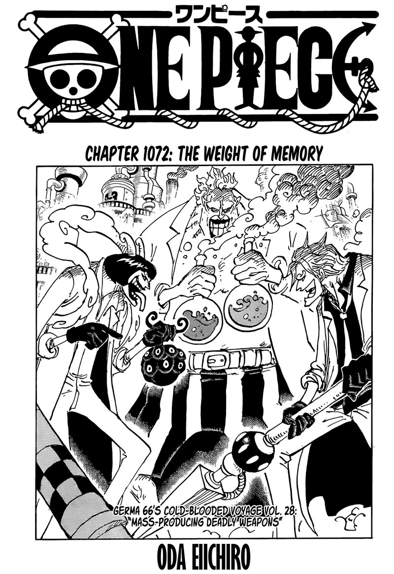 One Piece - Chapter 1072 Page 1