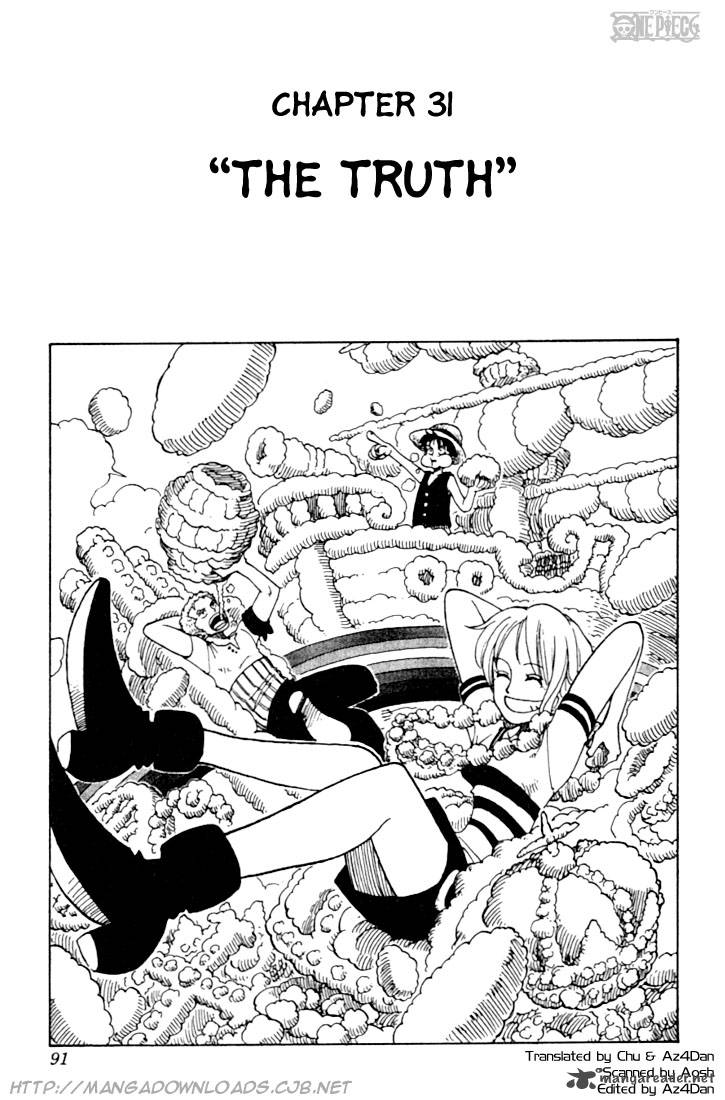 One Piece - Chapter 31 Page 1