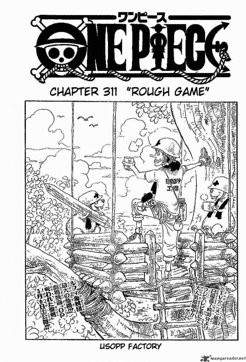 One Piece - Chapter 311 Page 1