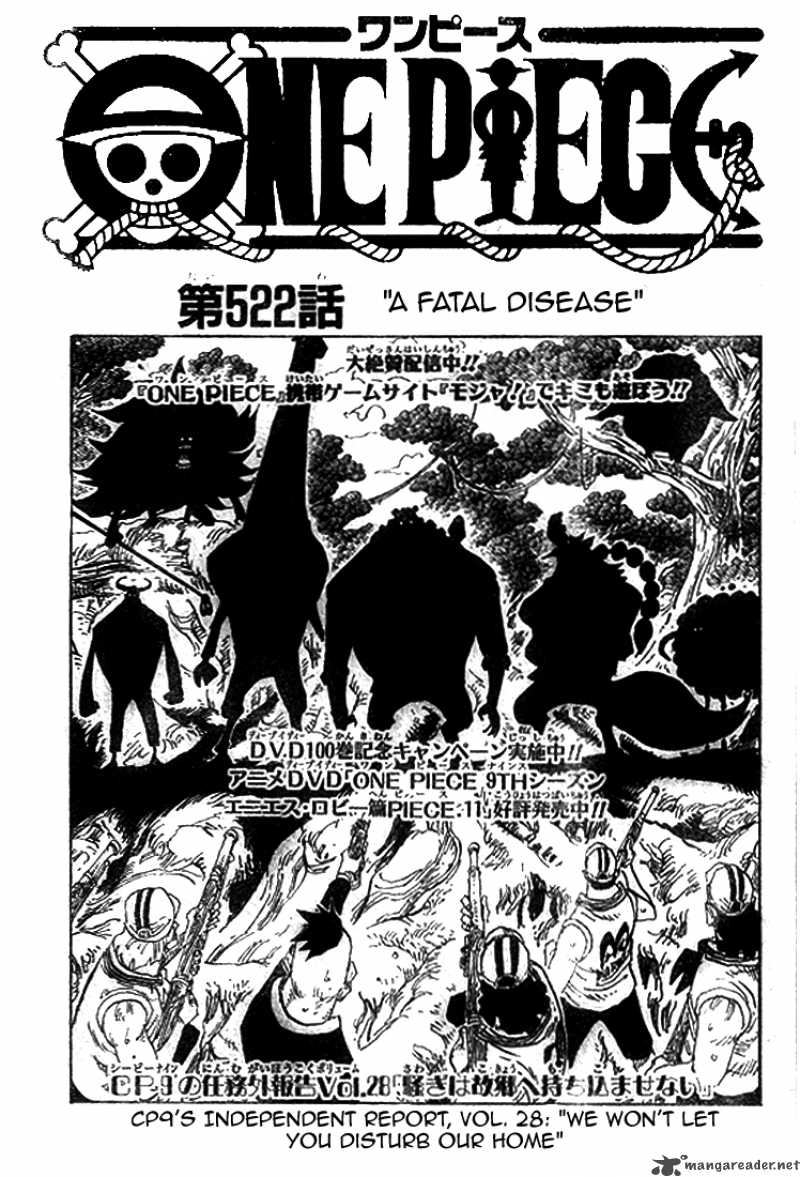 One Piece - Chapter 522 Page 3