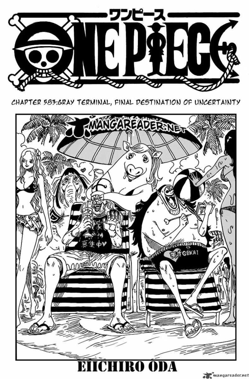 One Piece - Chapter 583 Page 2