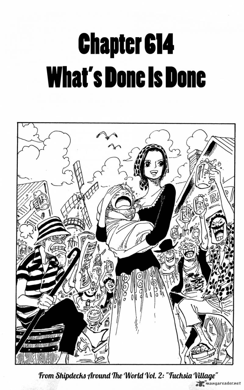 One Piece - Chapter 614 Page 1