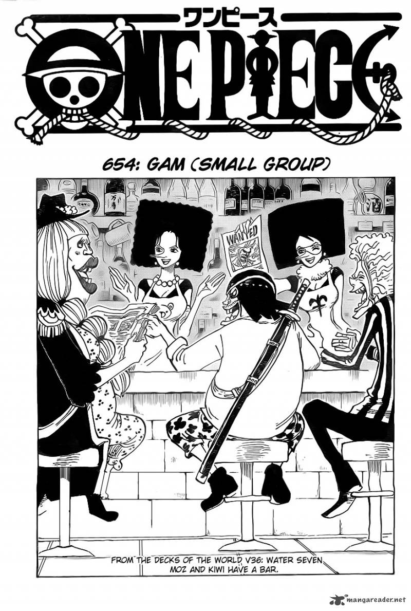 One Piece - Chapter 654 Page 1