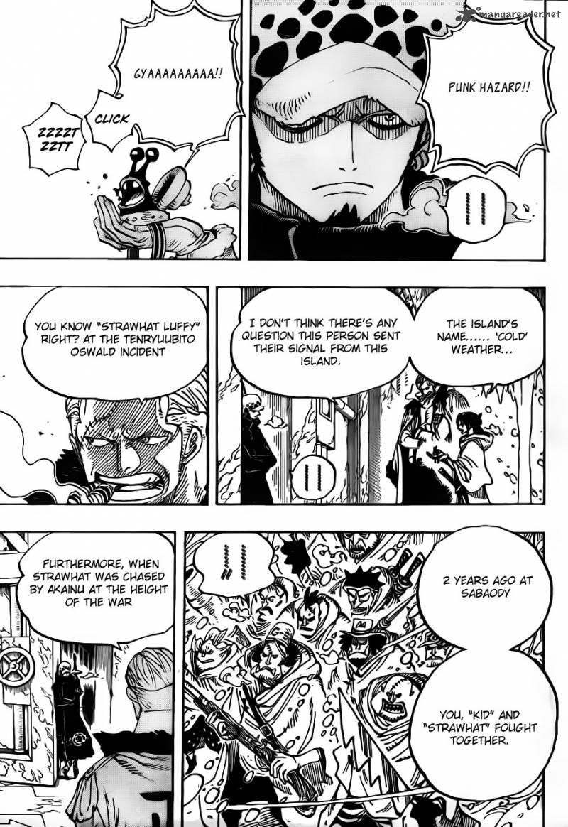 One Piece - Chapter 660 Page 10