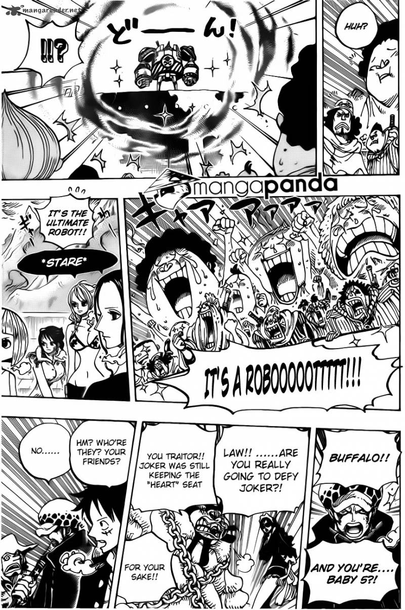 One Piece - Chapter 695 Page 10