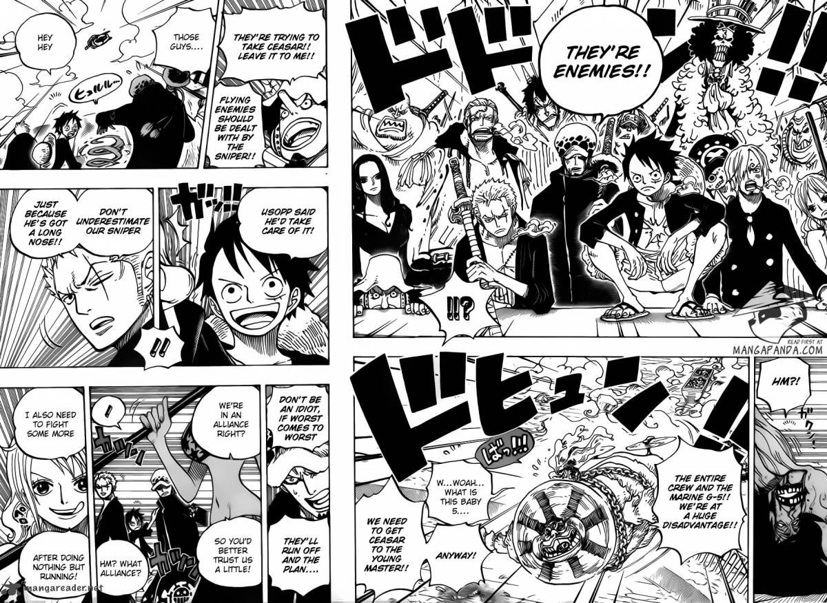 One Piece - Chapter 695 Page 11