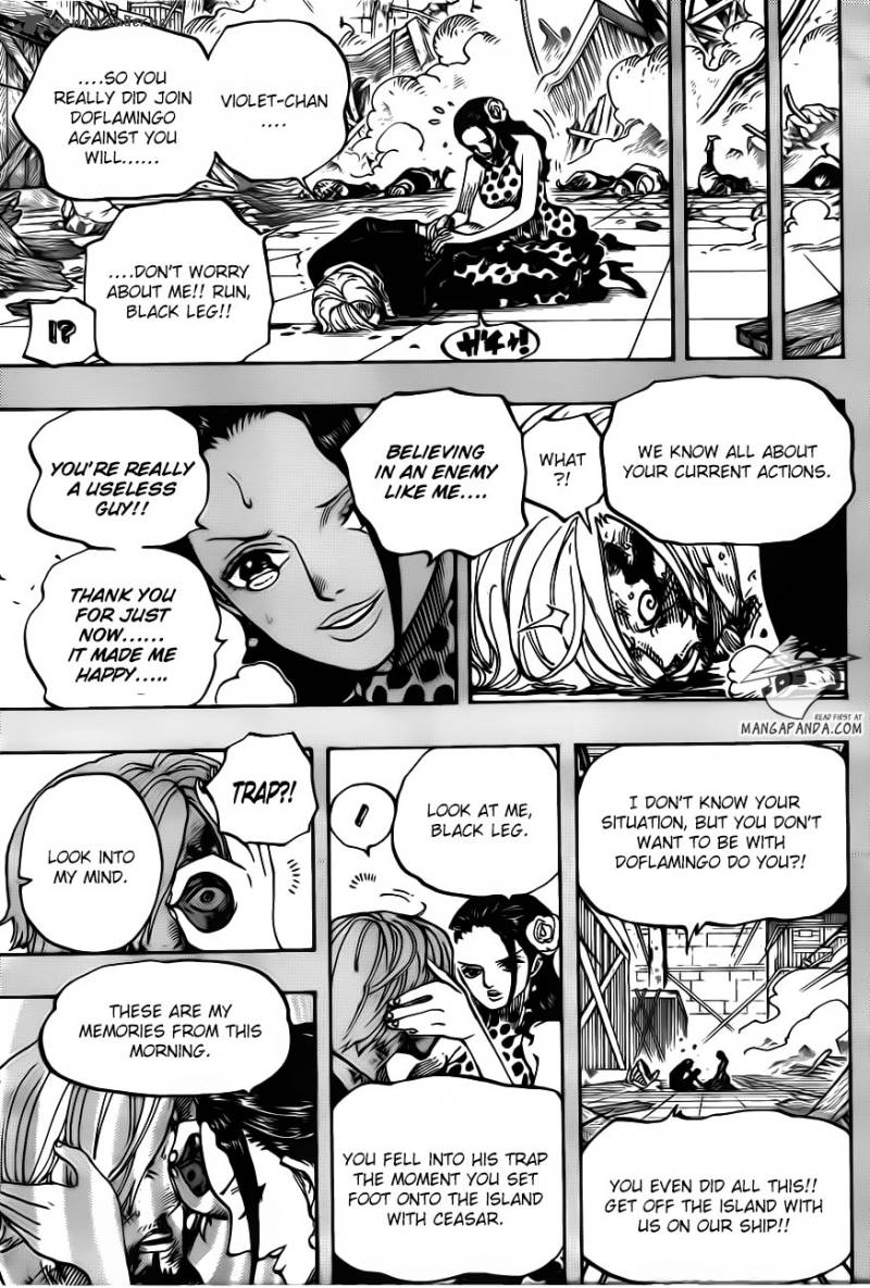 One Piece - Chapter 712 Page 10