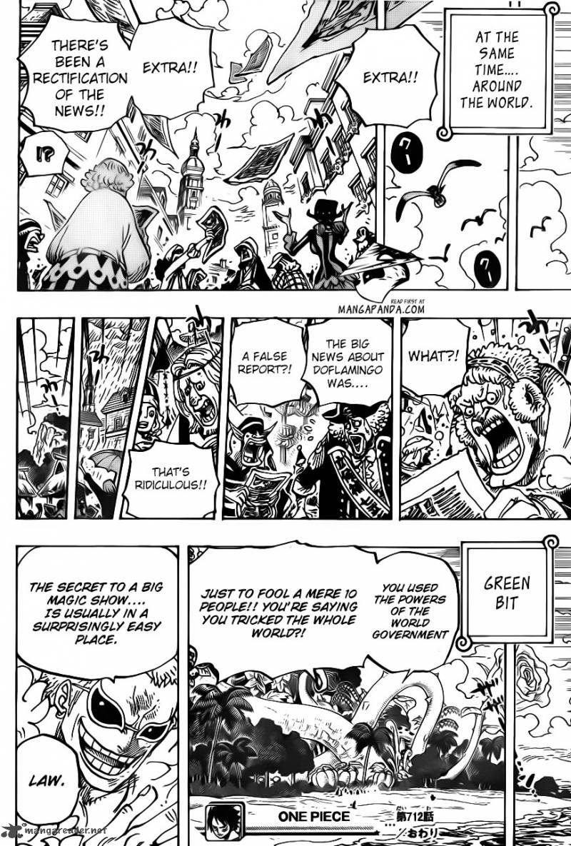 One Piece - Chapter 712 Page 18