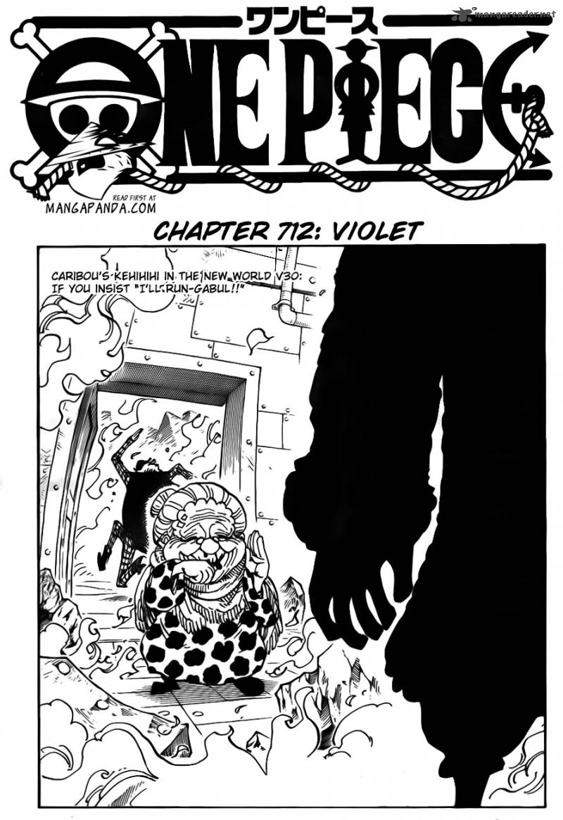 One Piece - Chapter 712 Page 2