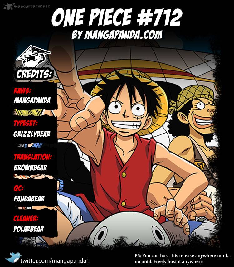 One Piece - Chapter 712 Page 22