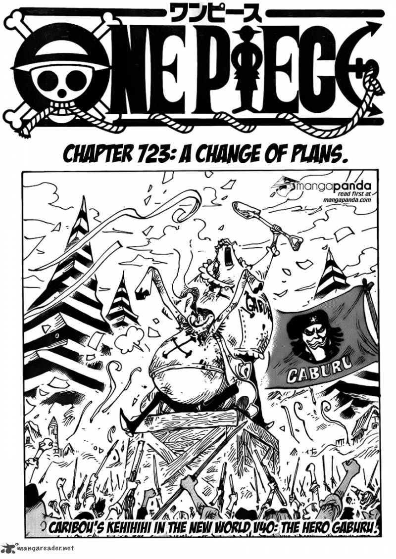 One Piece - Chapter 723 Page 3