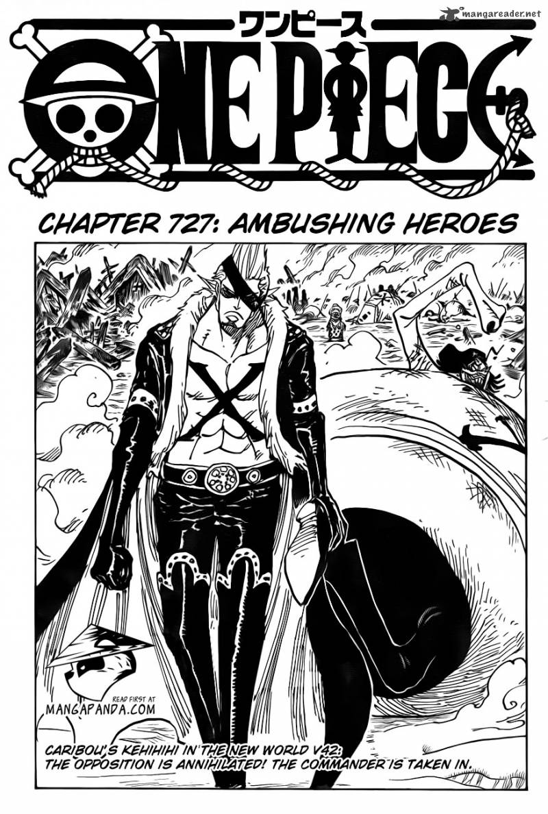 One Piece - Chapter 727 Page 3