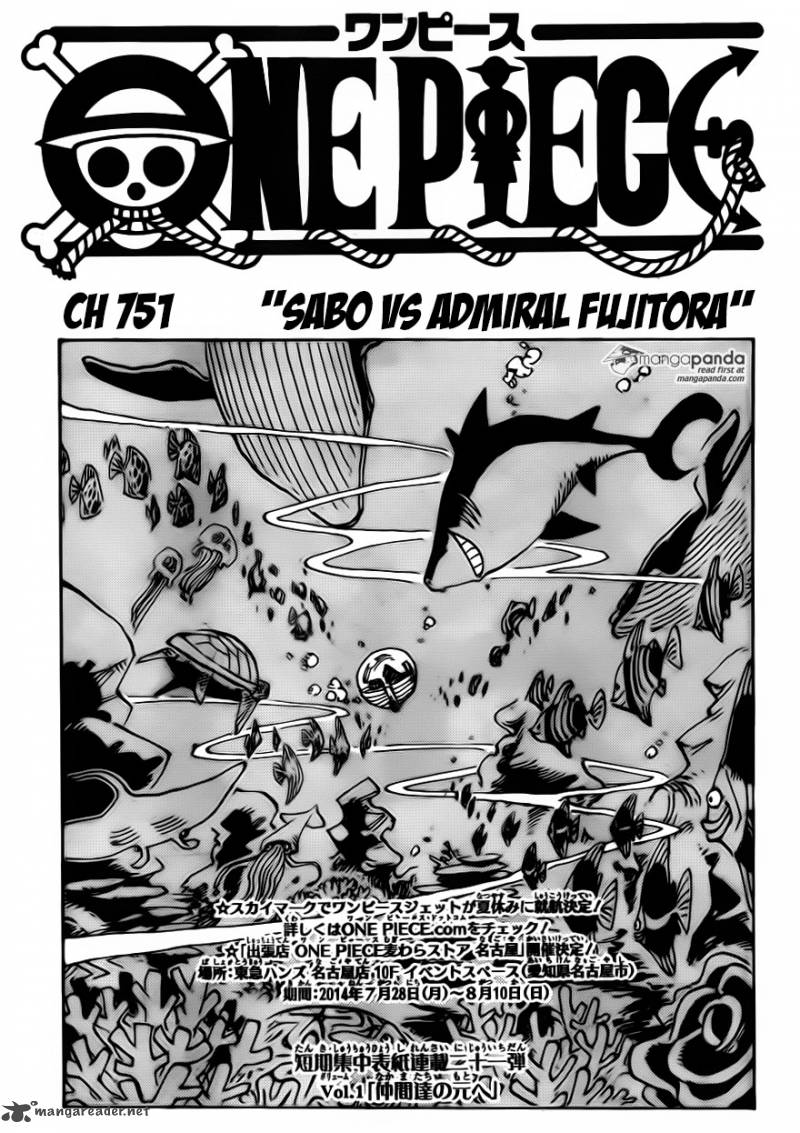 One Piece - Chapter 751 Page 1