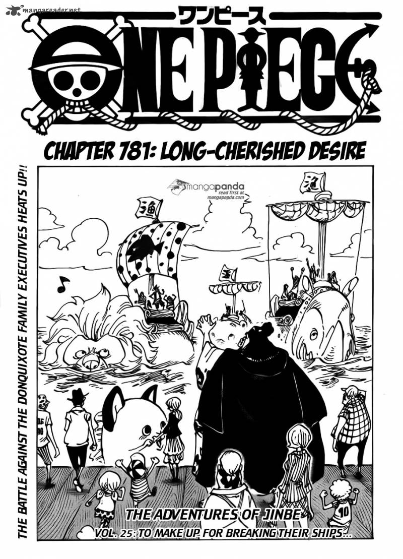 One Piece - Chapter 781 Page 1