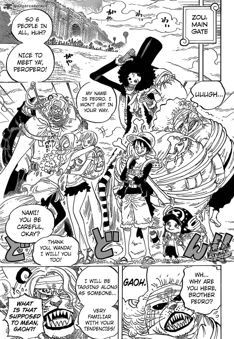 One Piece - Chapter 822 Page 15