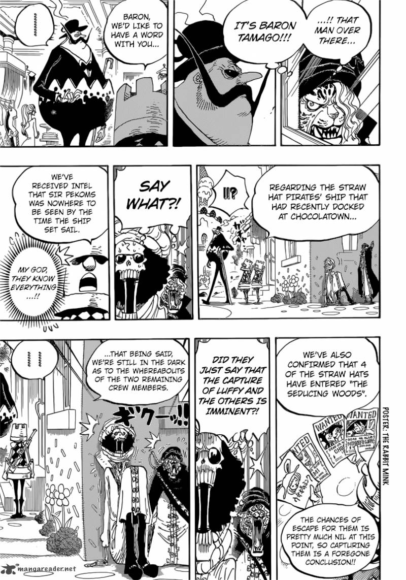 One Piece - Chapter 834 Page 9