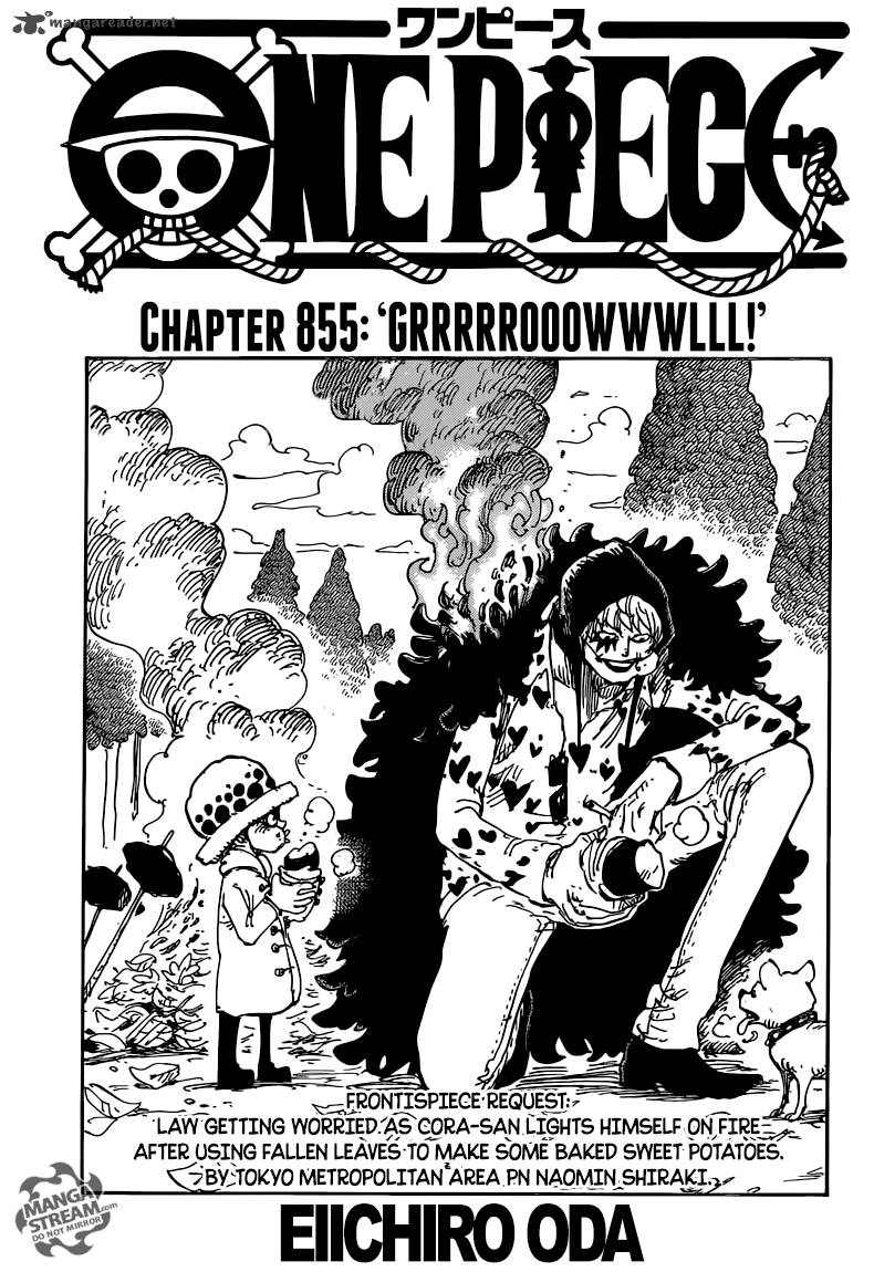 One Piece - Chapter 855 Page 1