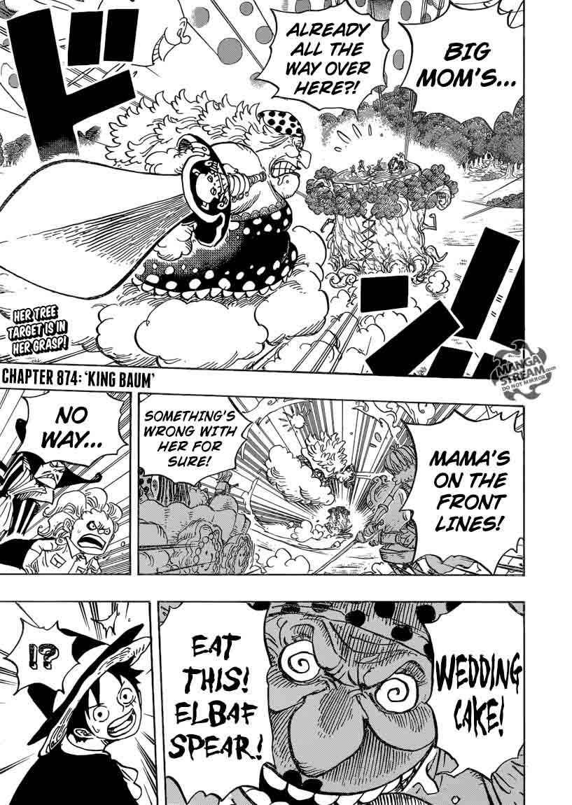 One Piece - Chapter 874 Page 2