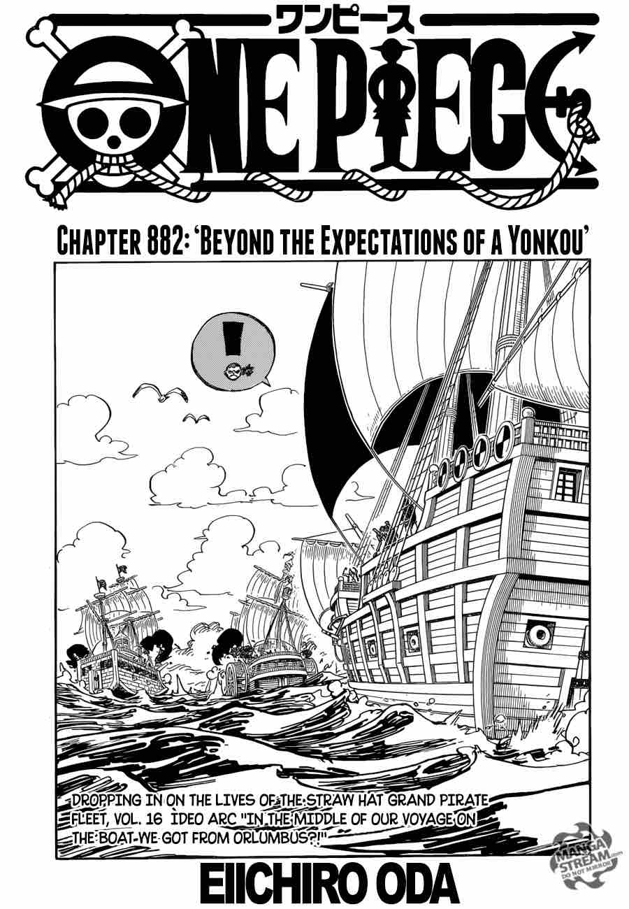 One Piece - Chapter 882 Page 1