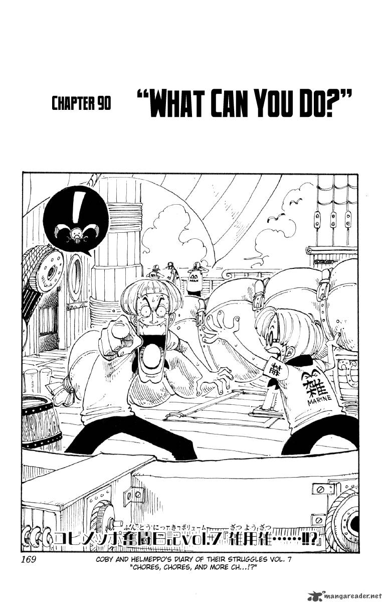 One Piece - Chapter 90 Page 1