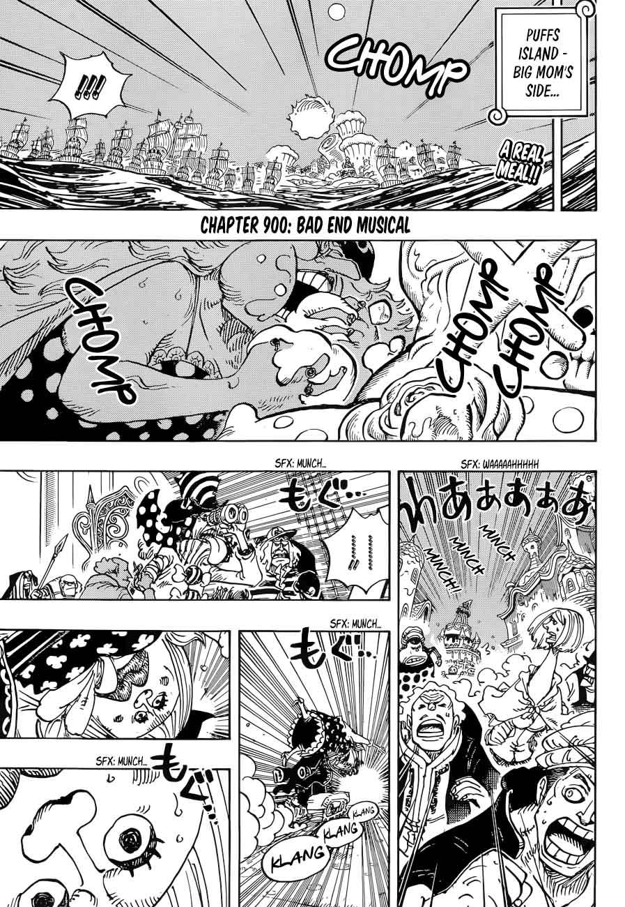 One Piece - Chapter 900 Page 3