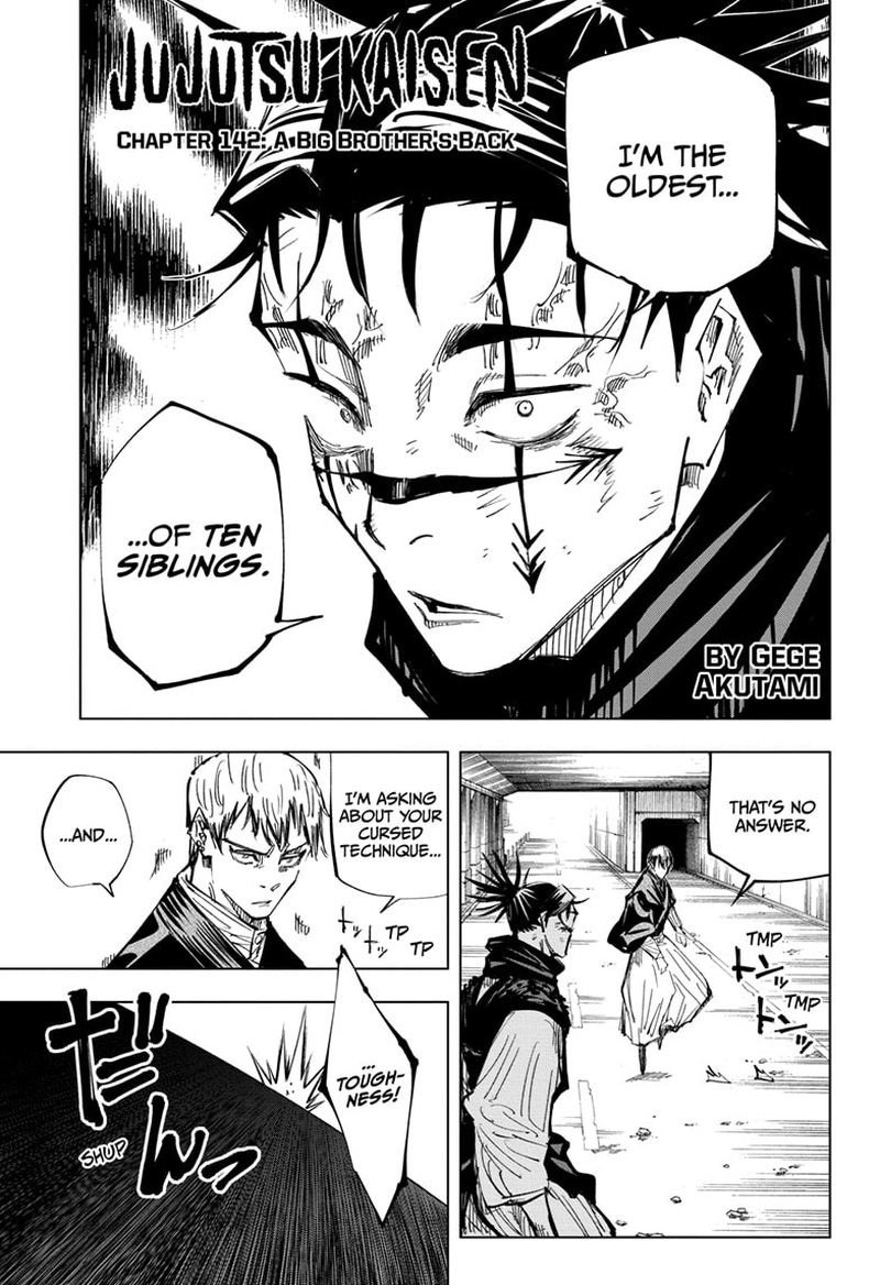 Jujutsu Kaisen - Chapter 142 Page 1