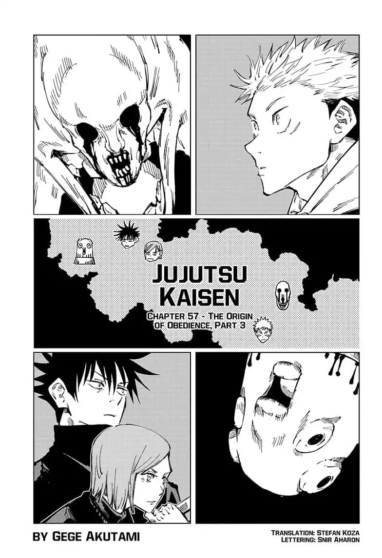 Jujutsu Kaisen - Chapter 57 Page 1